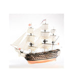 HMS VICTORY Ship of the Line Trafalgar 1805 - 1:84 - Wooden Scale Model Ship
