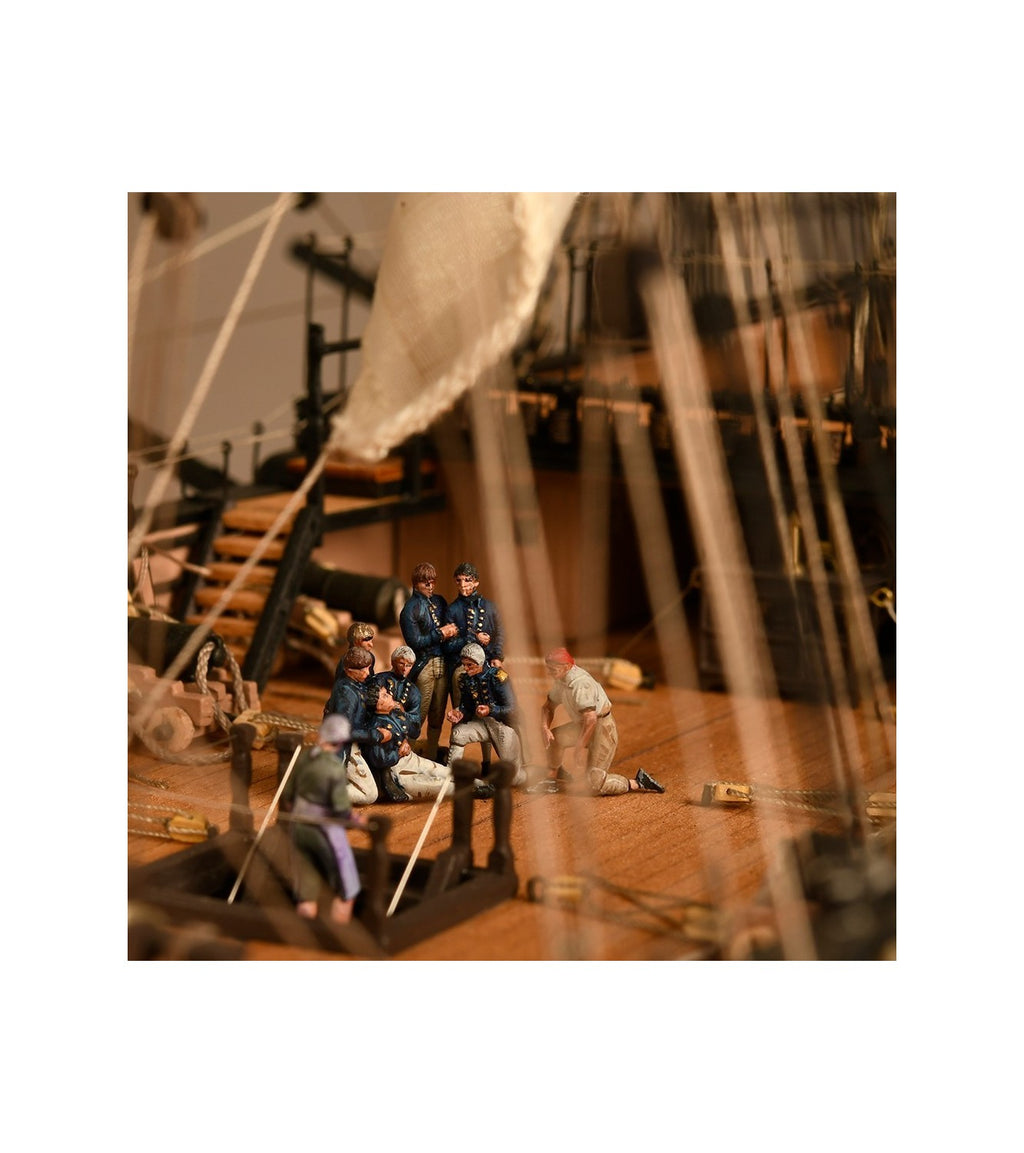 HMS VICTORY Trafalgar 1805 - ANATOMY Version - 1:84 Wooden Scale Model