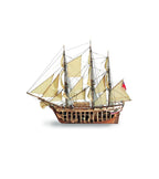 Merchant Vessel HMS Bounty. 1:48 Wooden Model Ship Kit