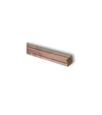 American Walnut Molding for Showcase: 16 x 16 x 1000 mm