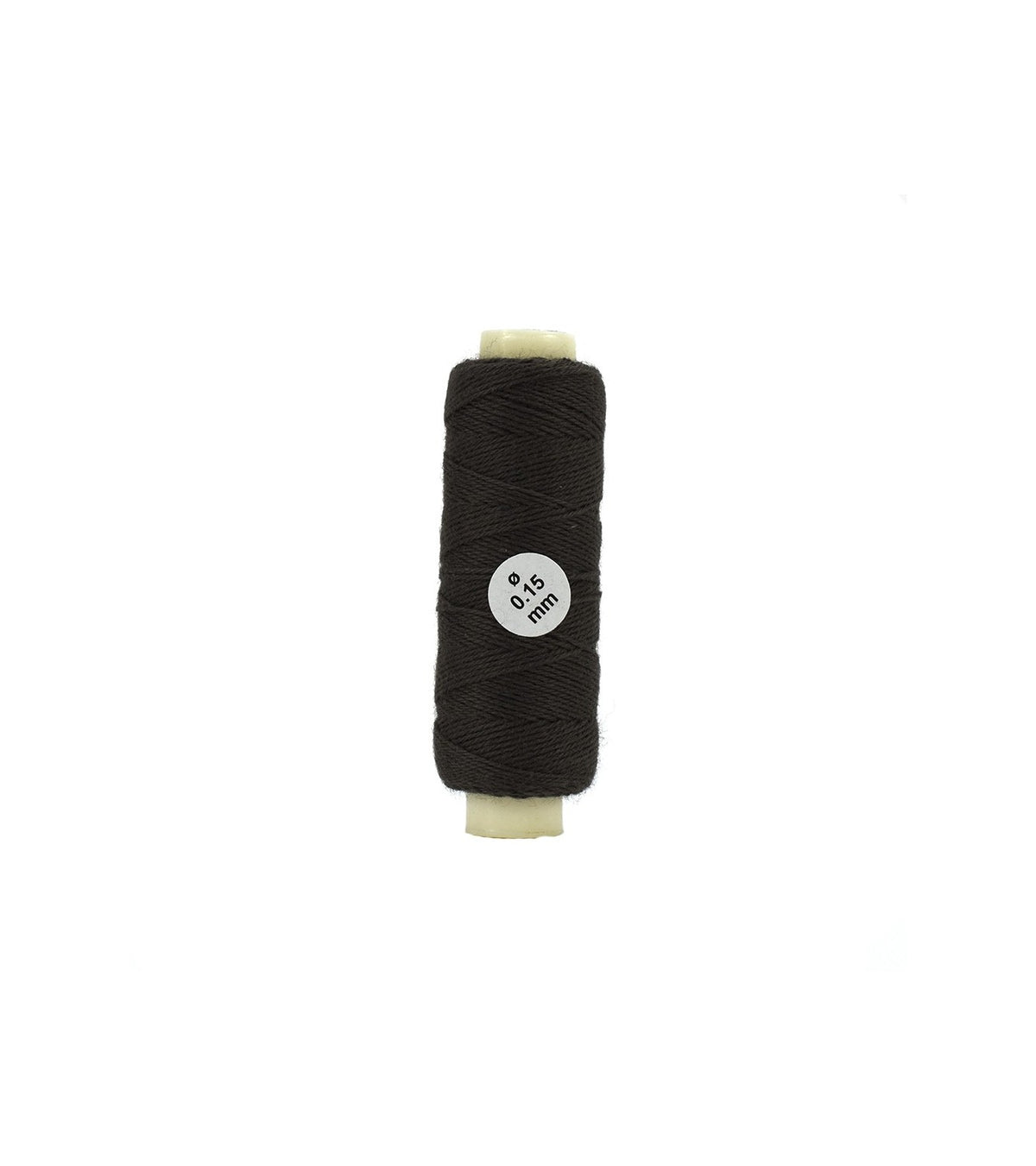 Cotton Thread: Brown Diameter 0.15 mm and Length 40 meters