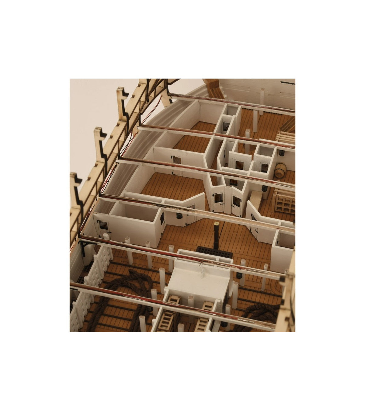 HMS VICTORY Trafalgar 1805 - ANATOMY Version - 1:84 Wooden Scale Model