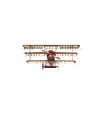 Fighter Fokker Dr I. 1:16 Wooden and Metal Aircraft Model